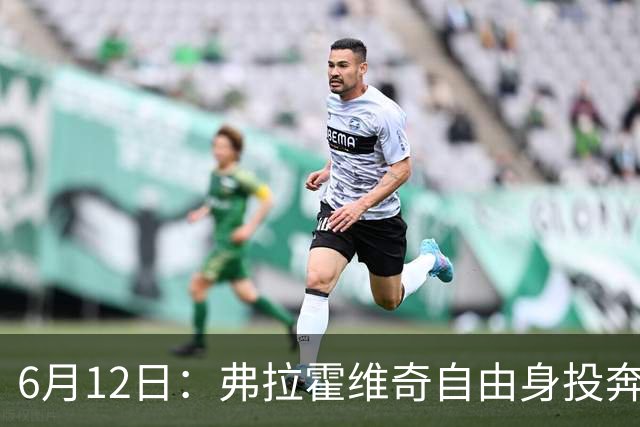 6月12日：弗拉霍维奇自由身投奔西甲无门，索要高薪遭皇马巴萨马竞拒绝